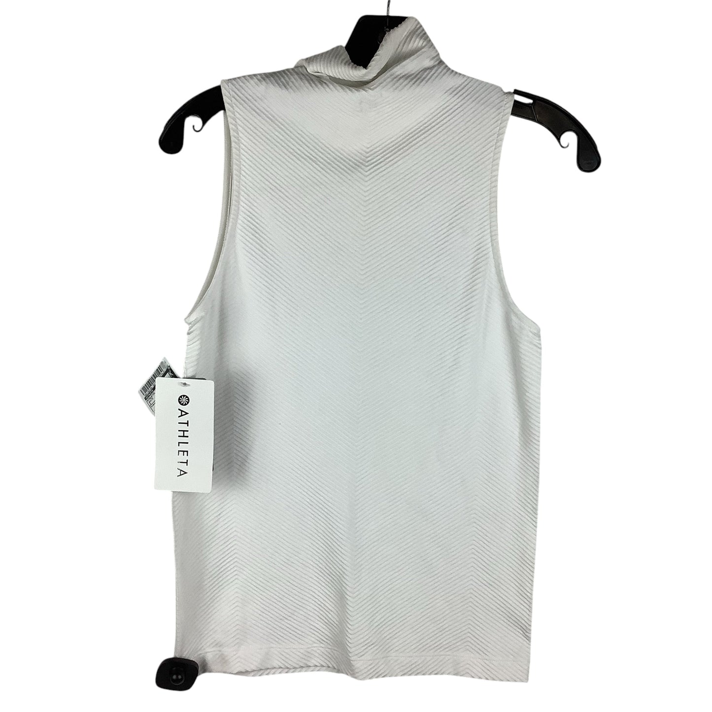 Athletic Tank Top By Athleta In White, Size: S