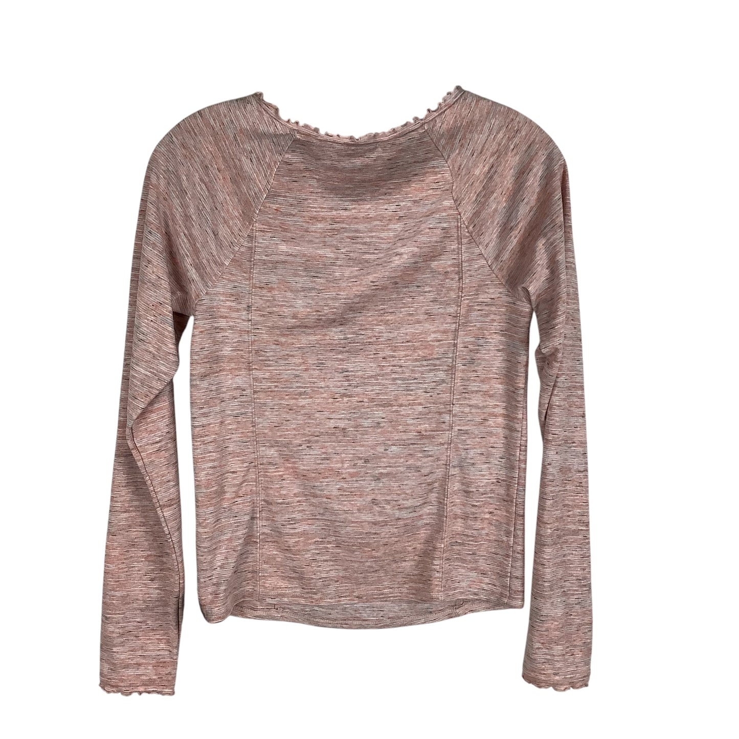 Top Long Sleeve By Free People In Orange, Size: S