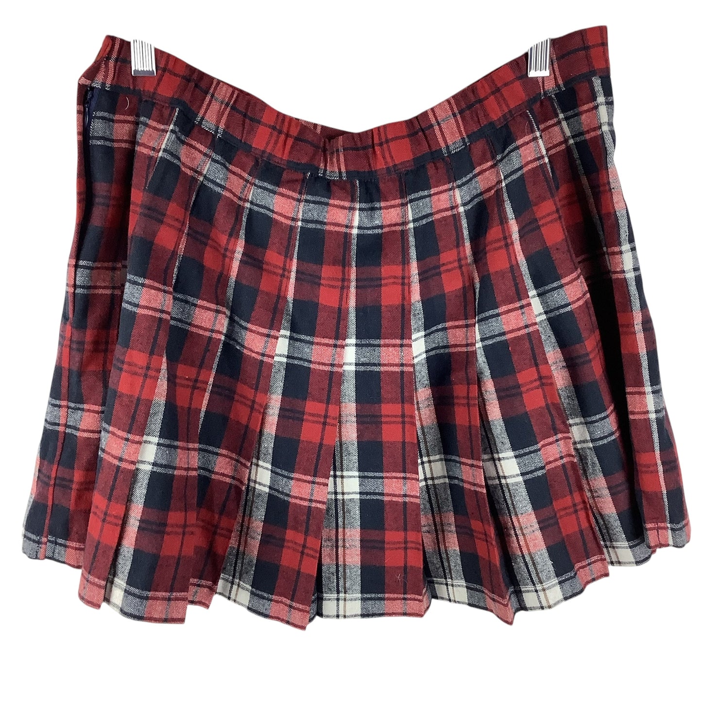 Skirt Mini & Short By Simply Southern In Plaid Pattern, Size: Xl