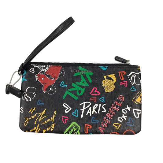 Wristlet Designer By Karl Lagerfeld, Size: Large