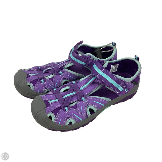 Sandals Sport By Merrell In Purple, Size: 5