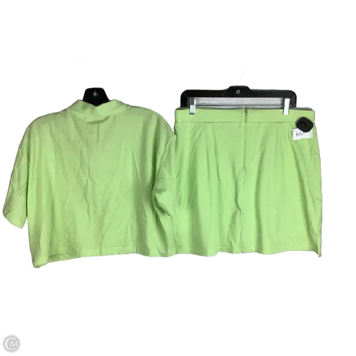 Skort 2pc Set By Forever 21 In Green, Size: Xl (0X)