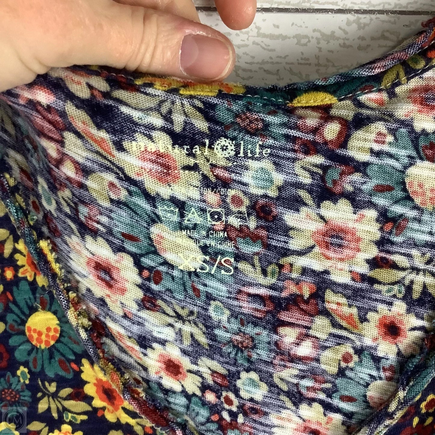 Dress Casual Maxi By Natural Life In Floral Print, Size: Xs/S (loose fit)