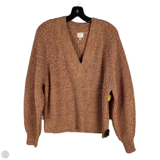 Sweater By A New Day In Orange, Size: S