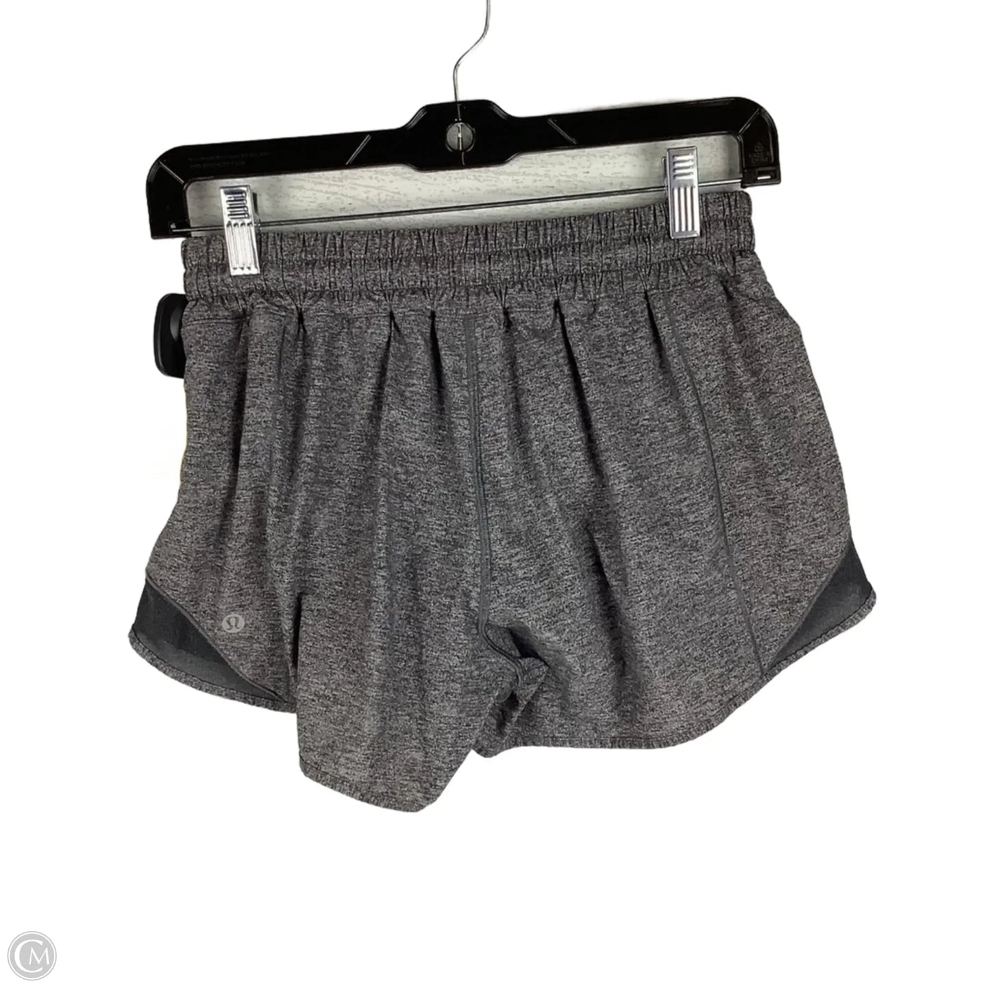 Athletic Shorts By Lululemon In Grey, Size: 6