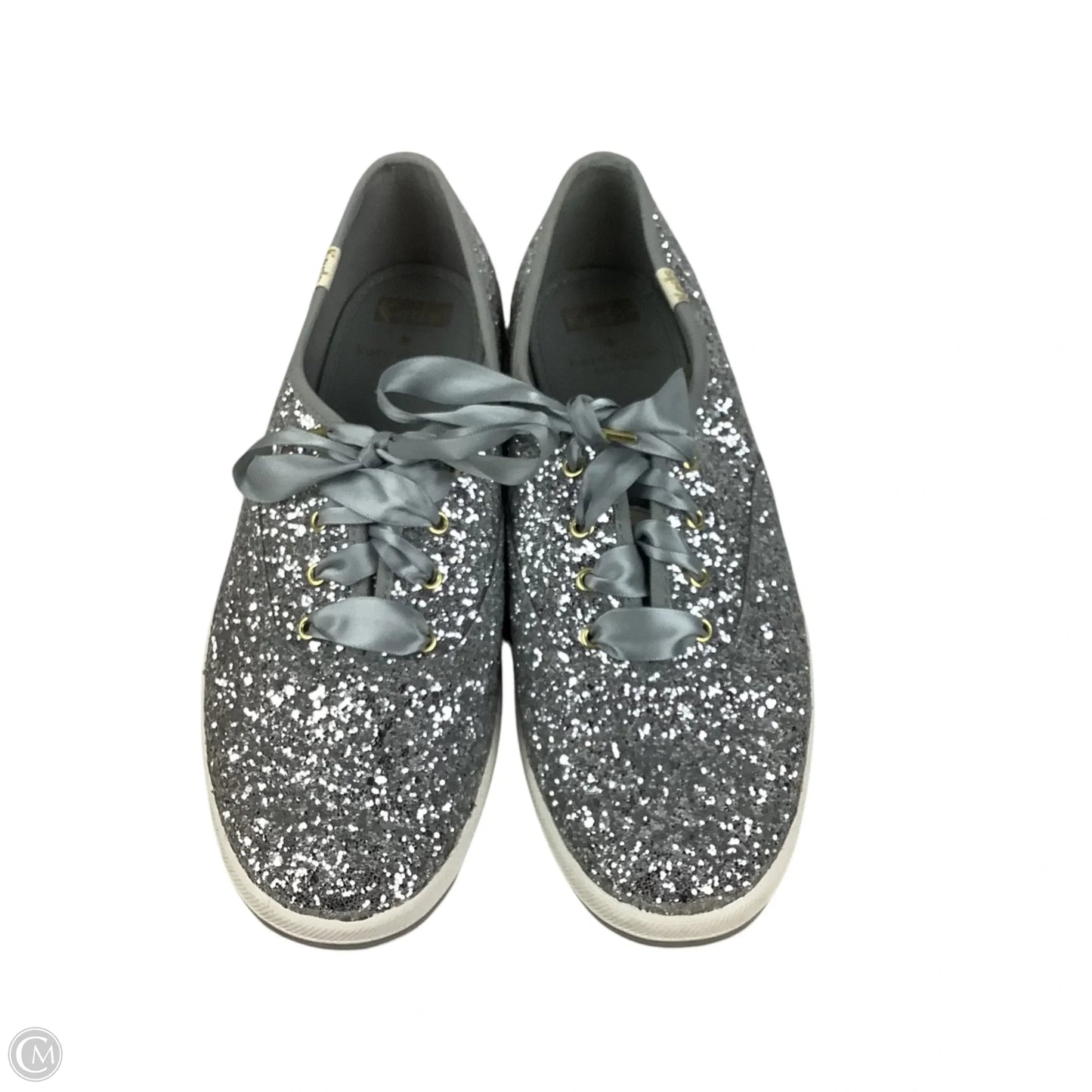 Shoes Designer By Kate Spade In Grey, Size: 8.5