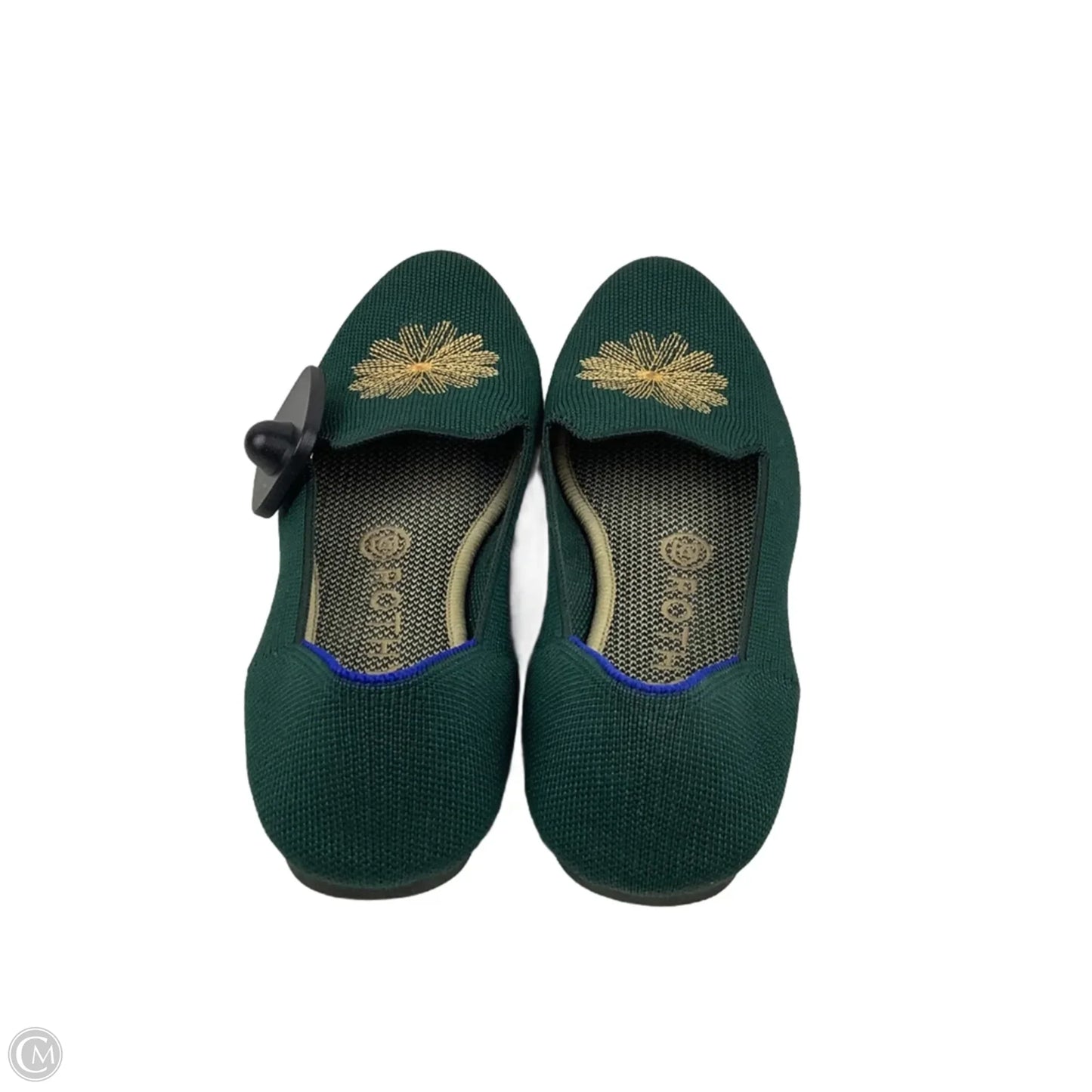 Shoes Flats By Rothys In Green, Size: 7.5