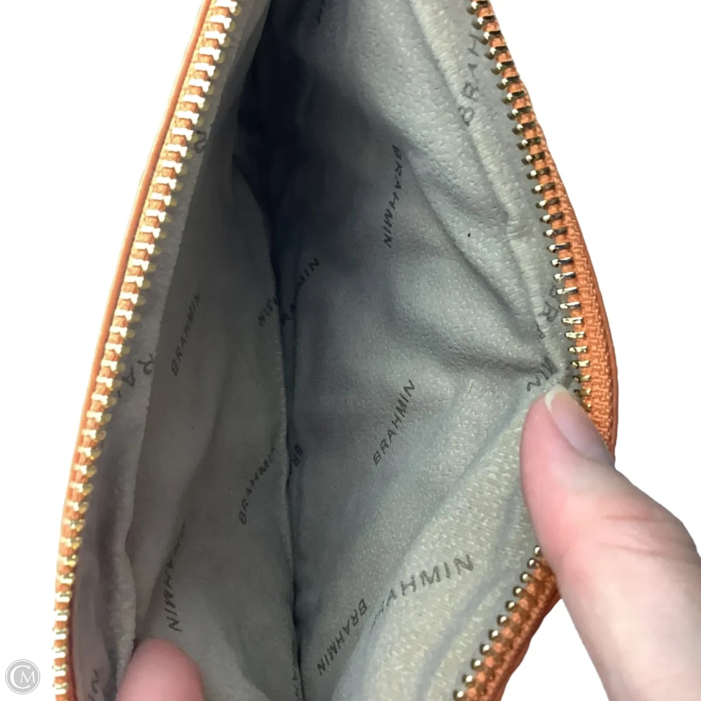 Wristlet Designer By Brahmin, Size: Large