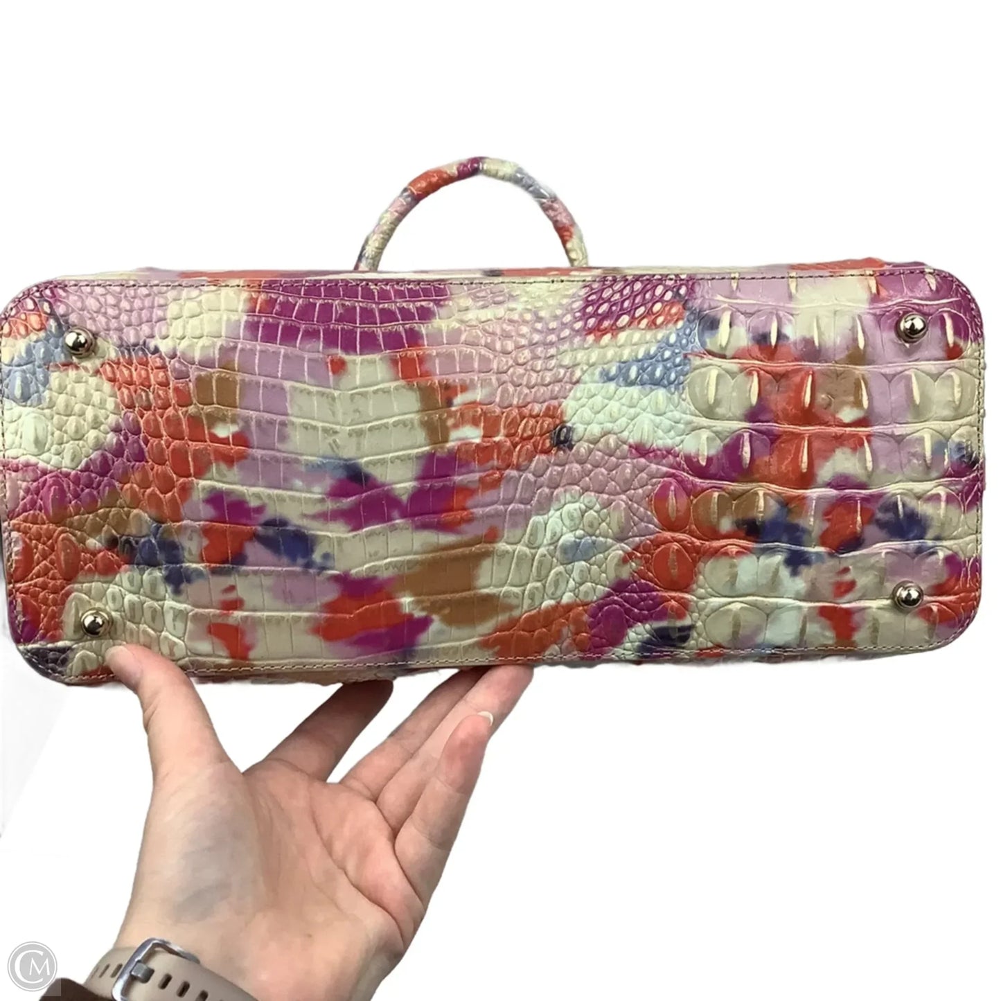 Handbag Designer By Brahmin, Size: Medium