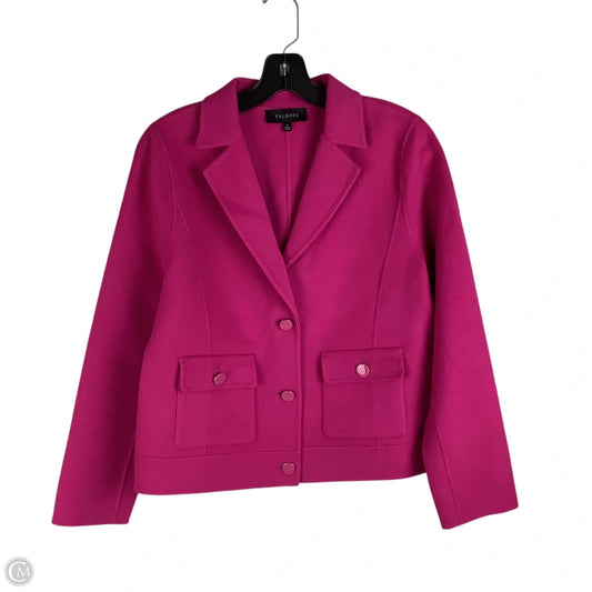 Blazer By Talbots In Pink, Size: 8