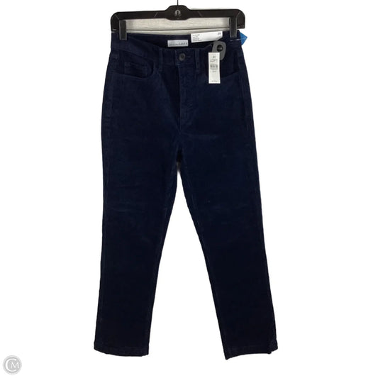 Pants Corduroy By LOFT In Navy, Size: 0 (25)