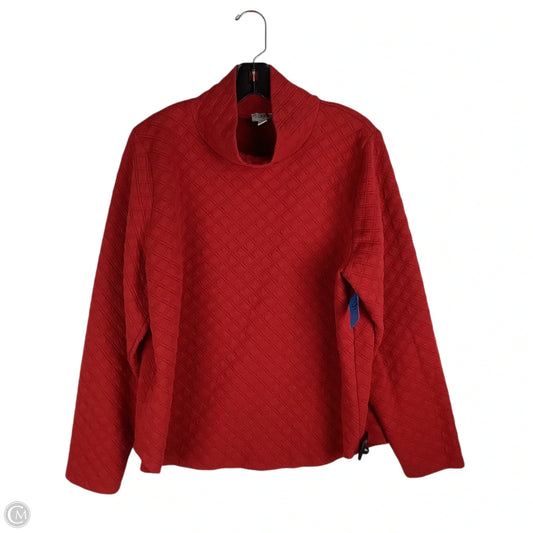 Top Long Sleeve By J. Crew In Red, Size: L