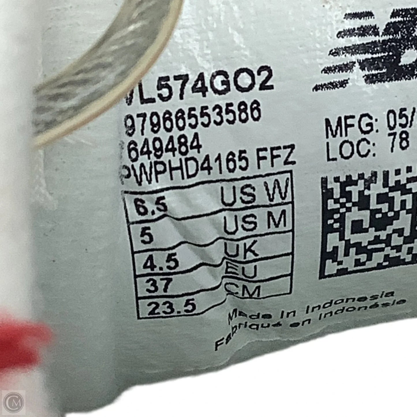 Shoes Athletic By New Balance In Orange, Size: 6.5