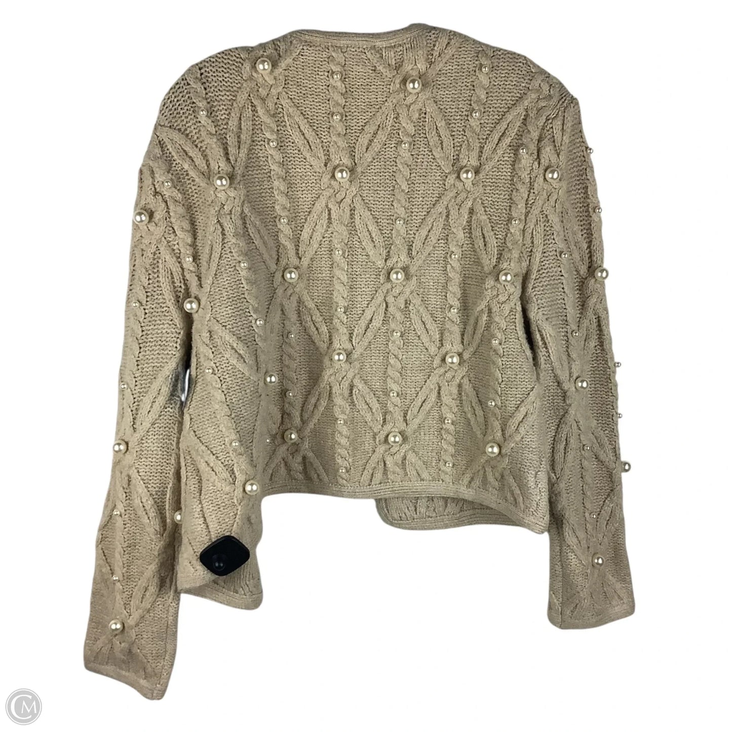 Sweater Cardigan By Zara In Brown, Size: S