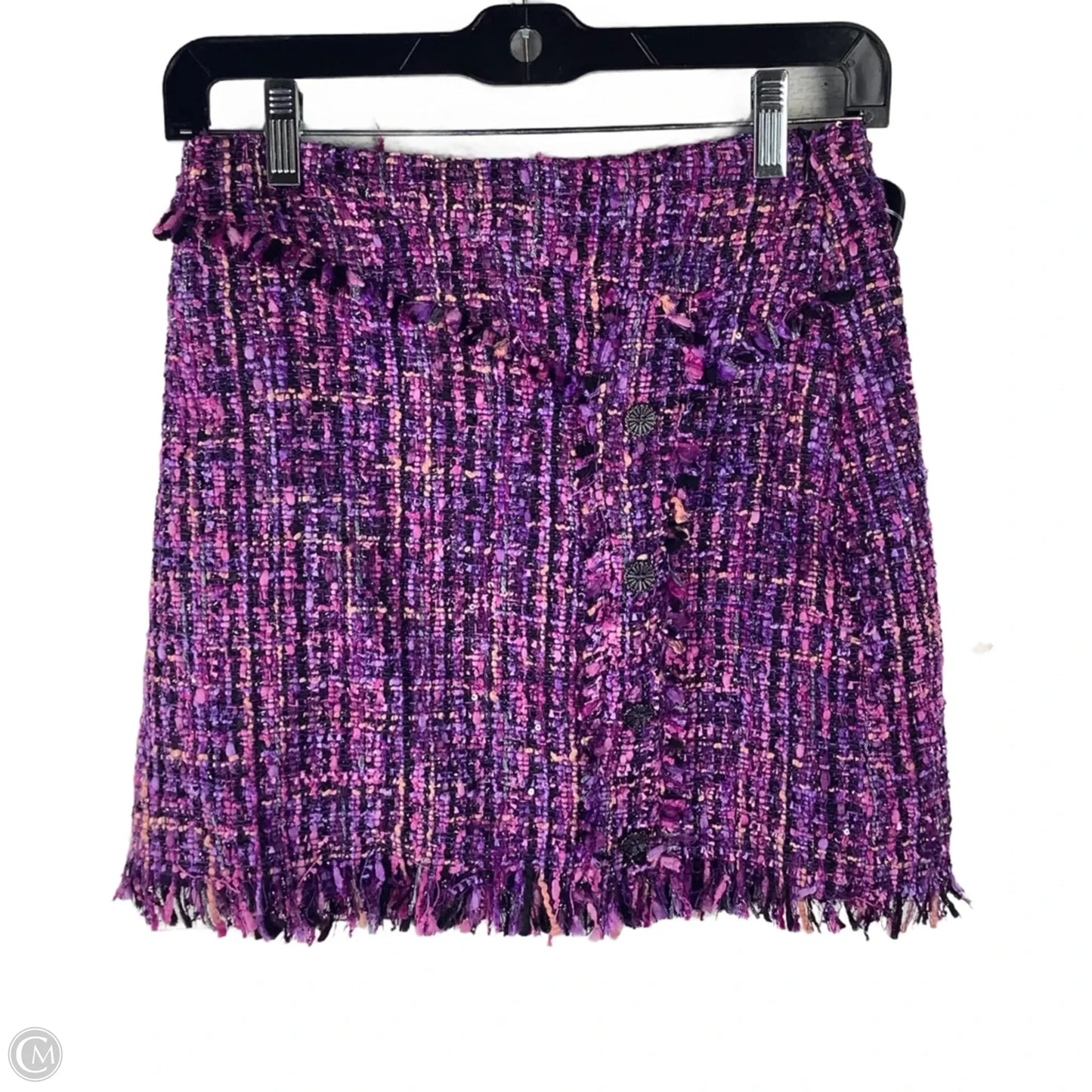 Skirt Mini & Short By Zara In Purple, Size: Xs