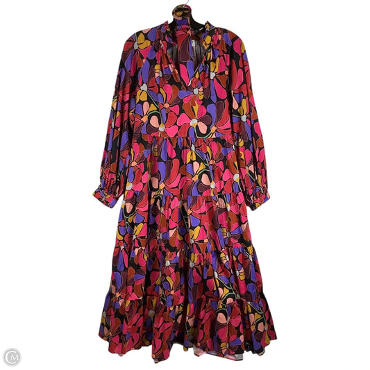 Dress Party Midi By Crosby In Multi-colored, Size: L