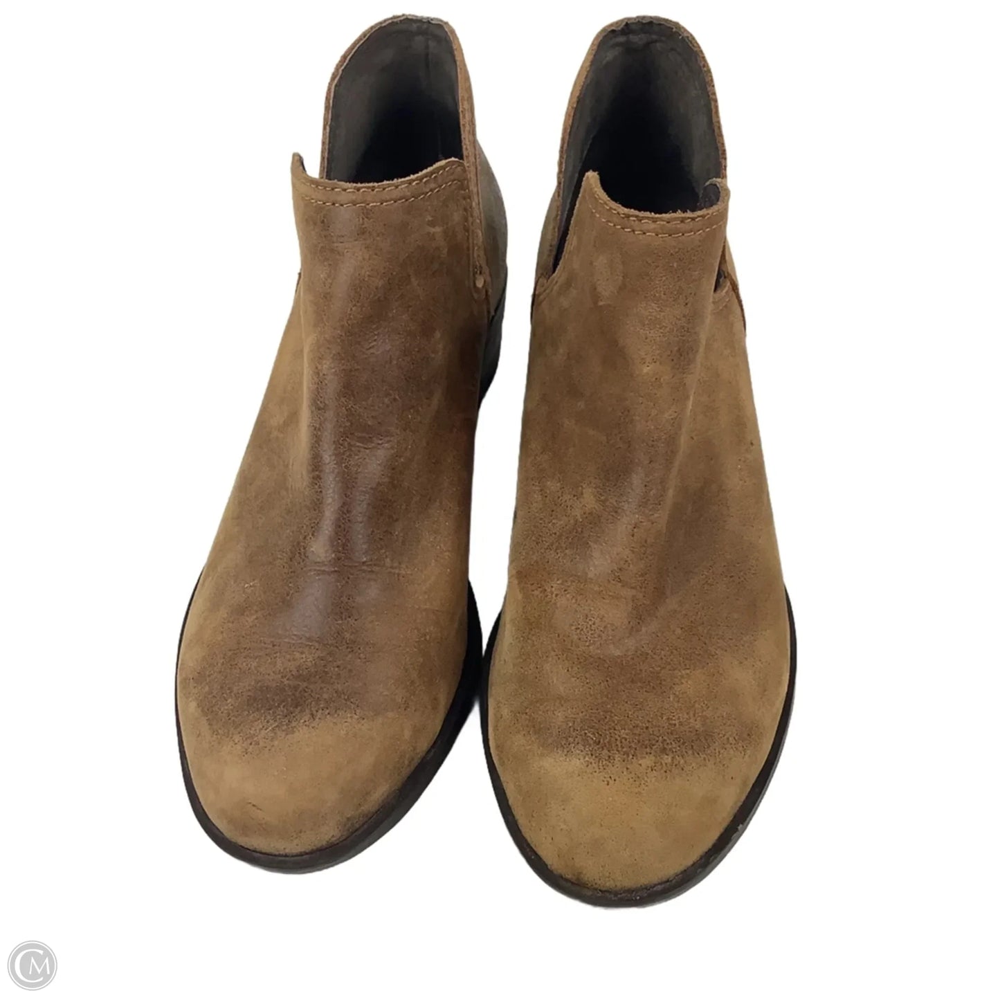 Boots Ankle Heels By Sorel In Tan, Size: 7.5