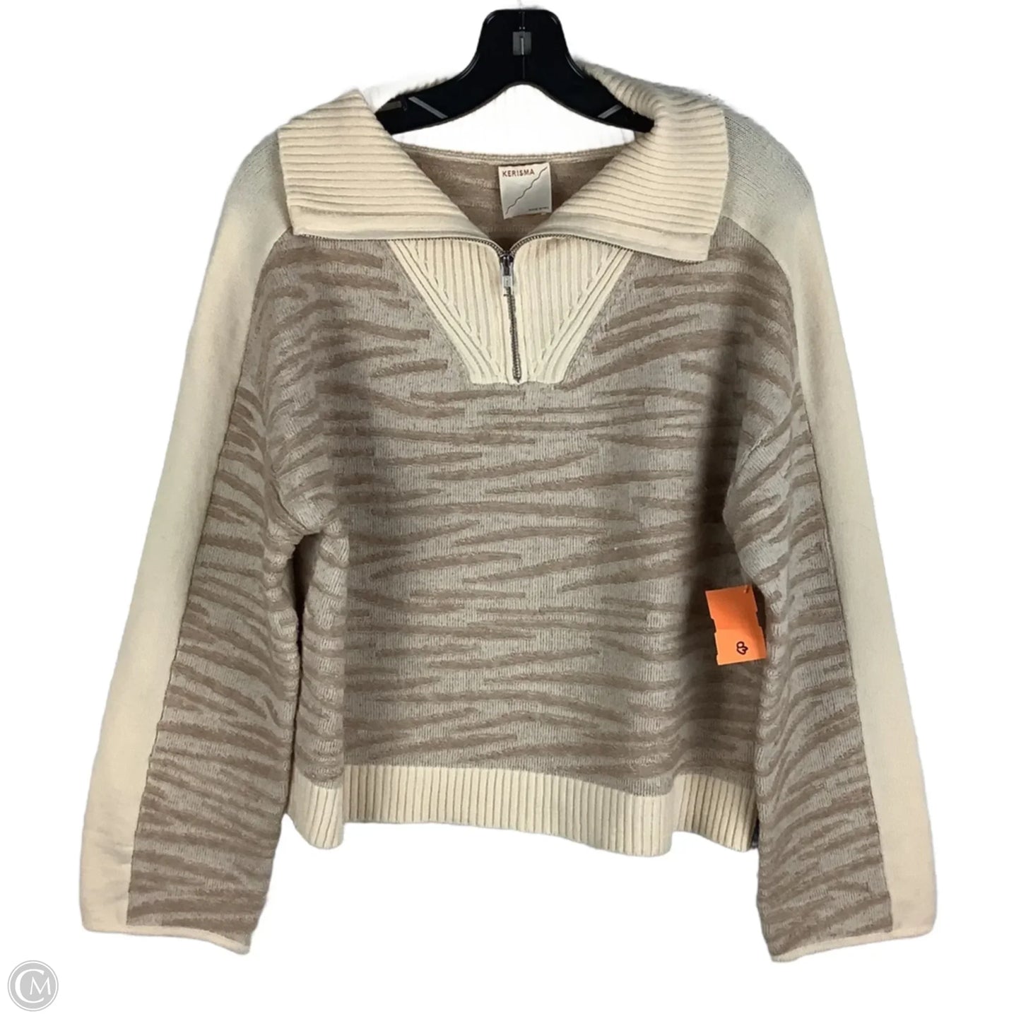 Sweater By Kerisma In Tan, Size: S