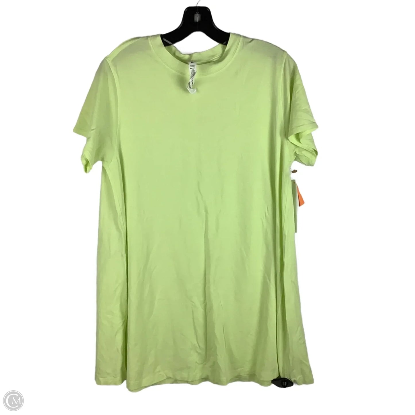 Athletic Dress By Lululemon In Chartreuse, Size: 2