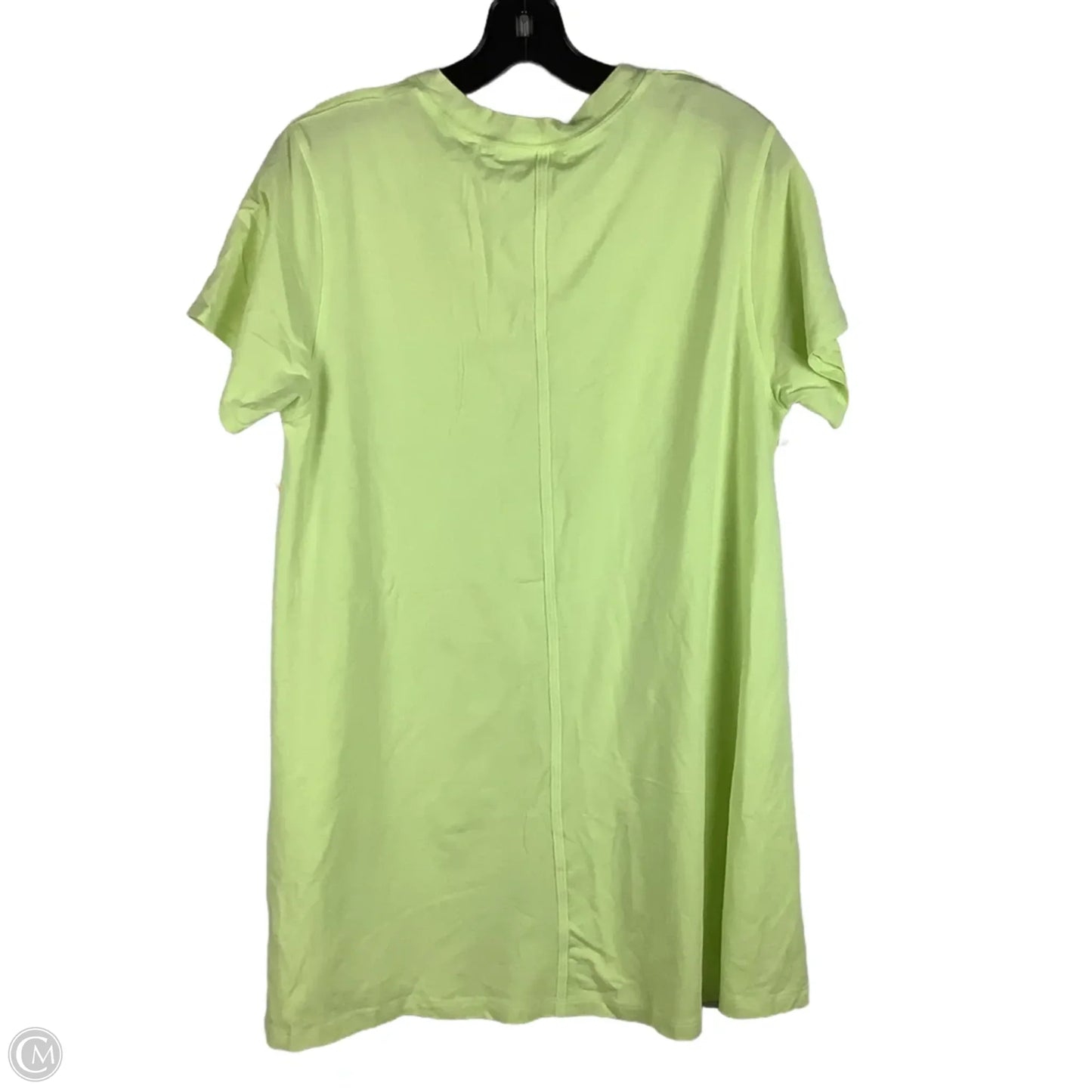 Athletic Dress By Lululemon In Chartreuse, Size: 2