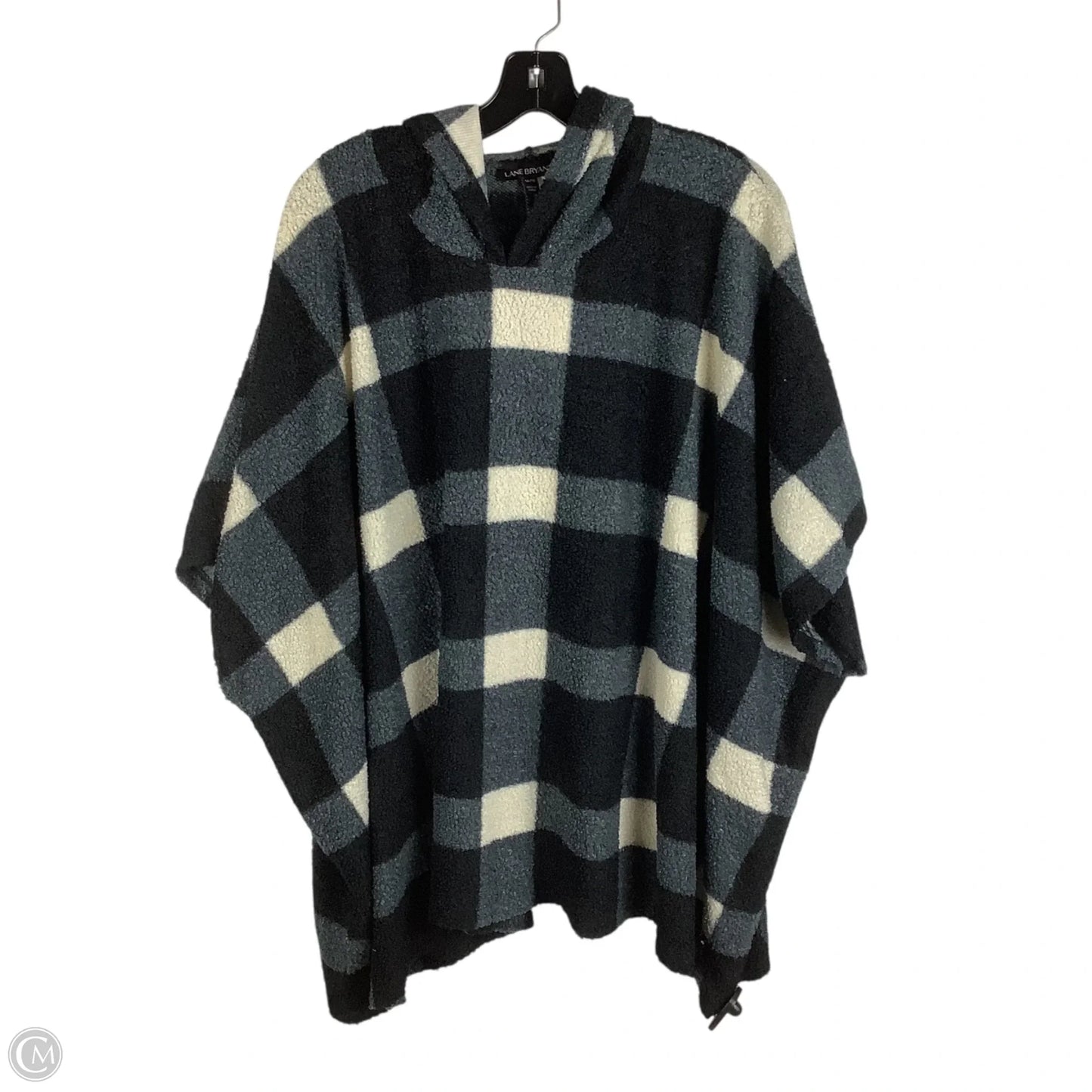 Sweater Short Sleeve By Lane Bryant In Plaid Pattern, Size: Xl (14/16)