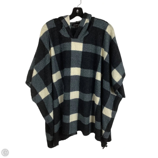 Sweater Short Sleeve By Lane Bryant In Plaid Pattern, Size: Xl (14/16)