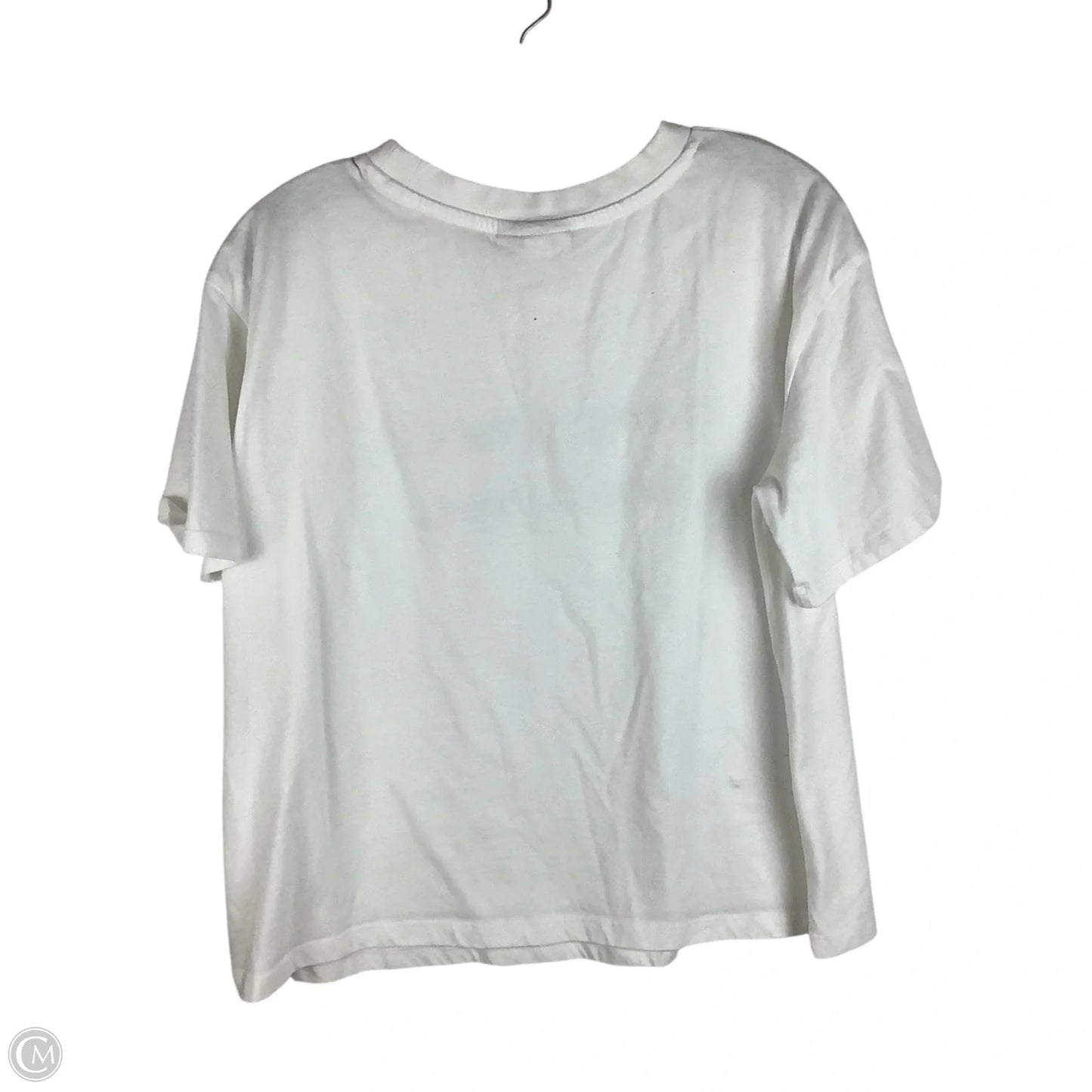 Top Short Sleeve Basic By Target-designer In White, Size: L