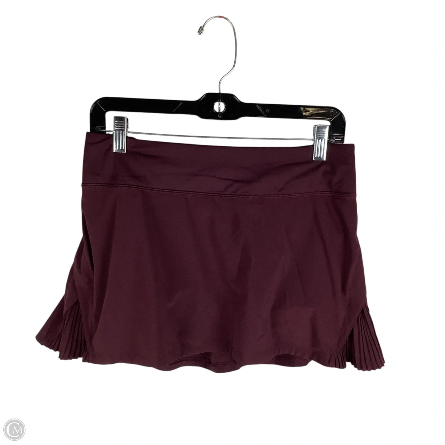 Athletic Skort By Lululemon In Maroon, Size: 6