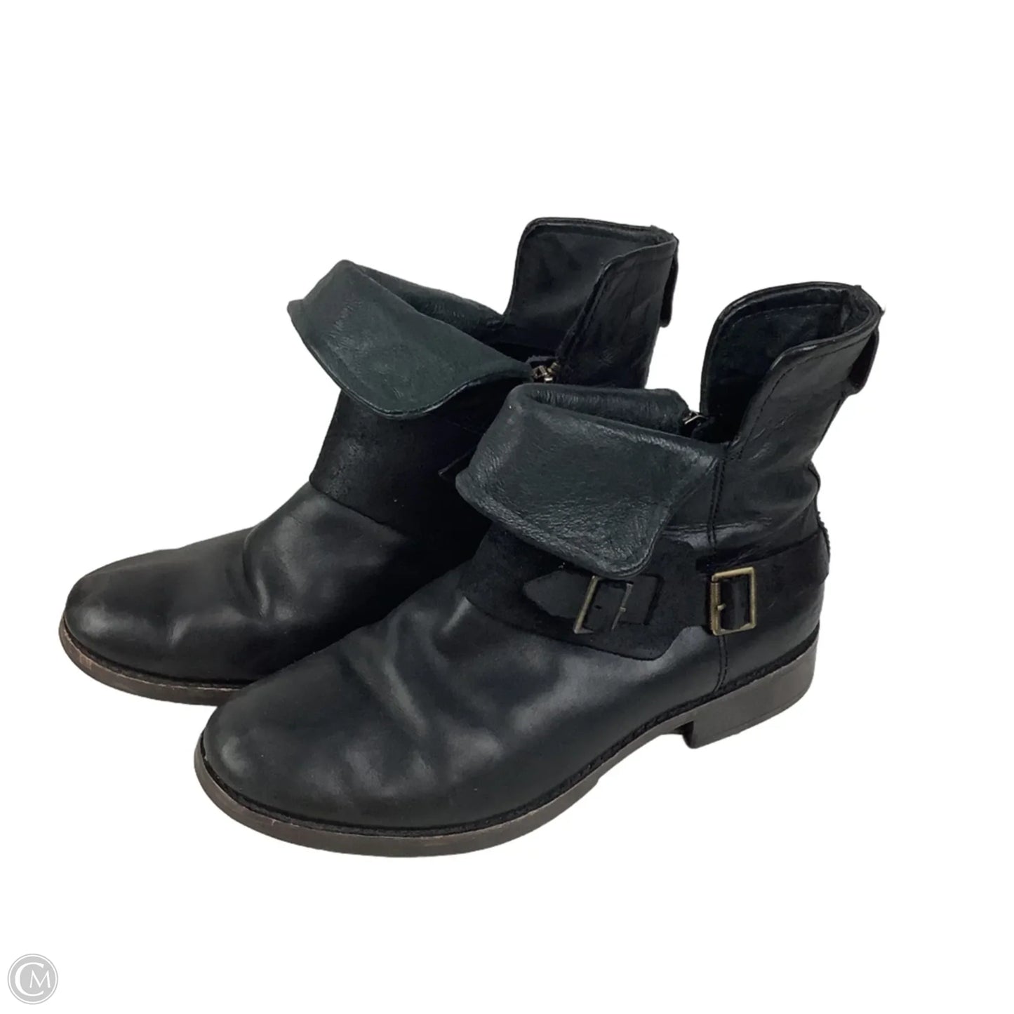 Boots Designer By Ugg In Black, Size: 9.5