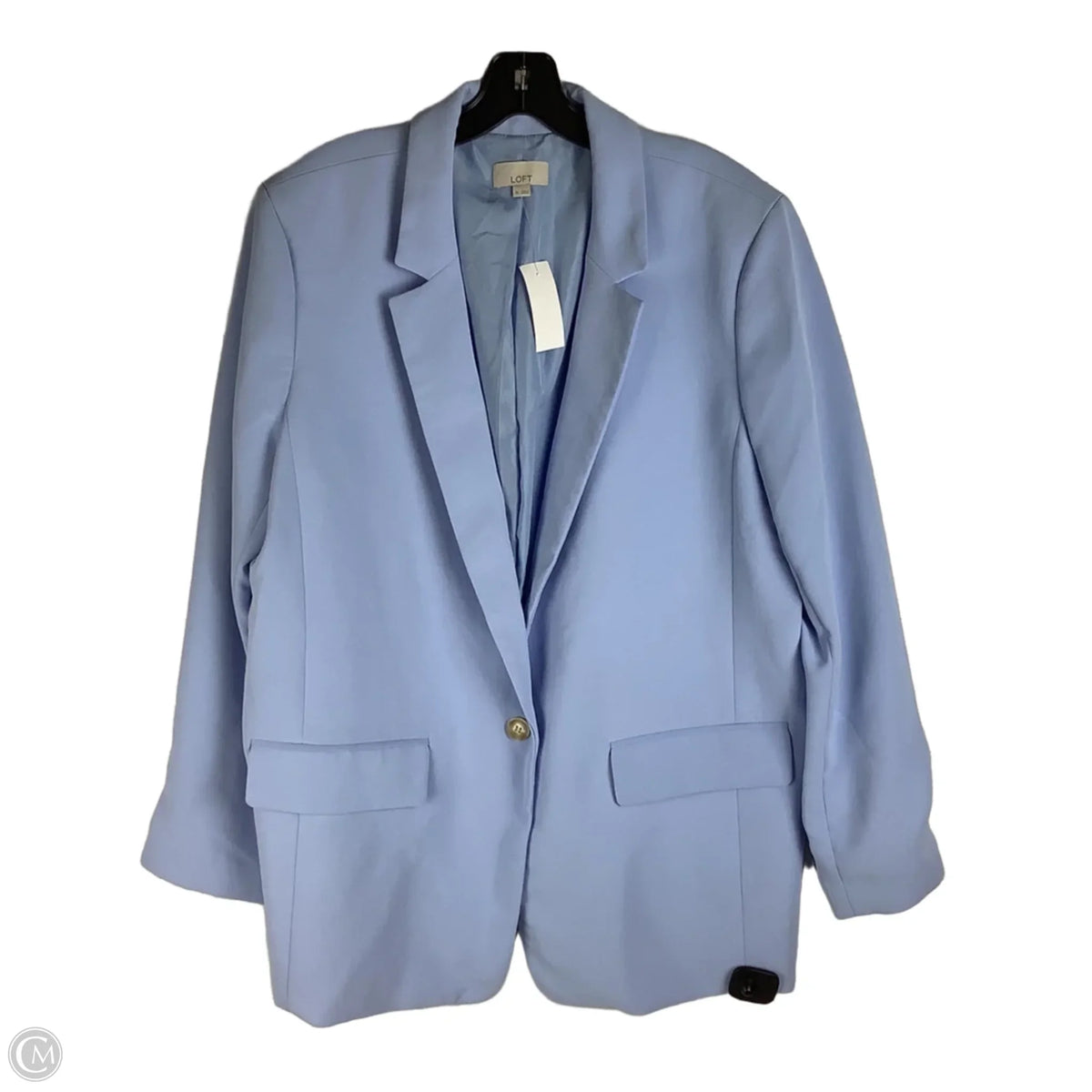 Blazer By Loft In Blue, Size: 16