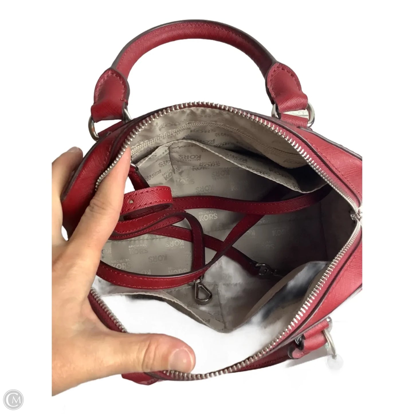 Crossbody Designer By Michael Kors, Size: Medium