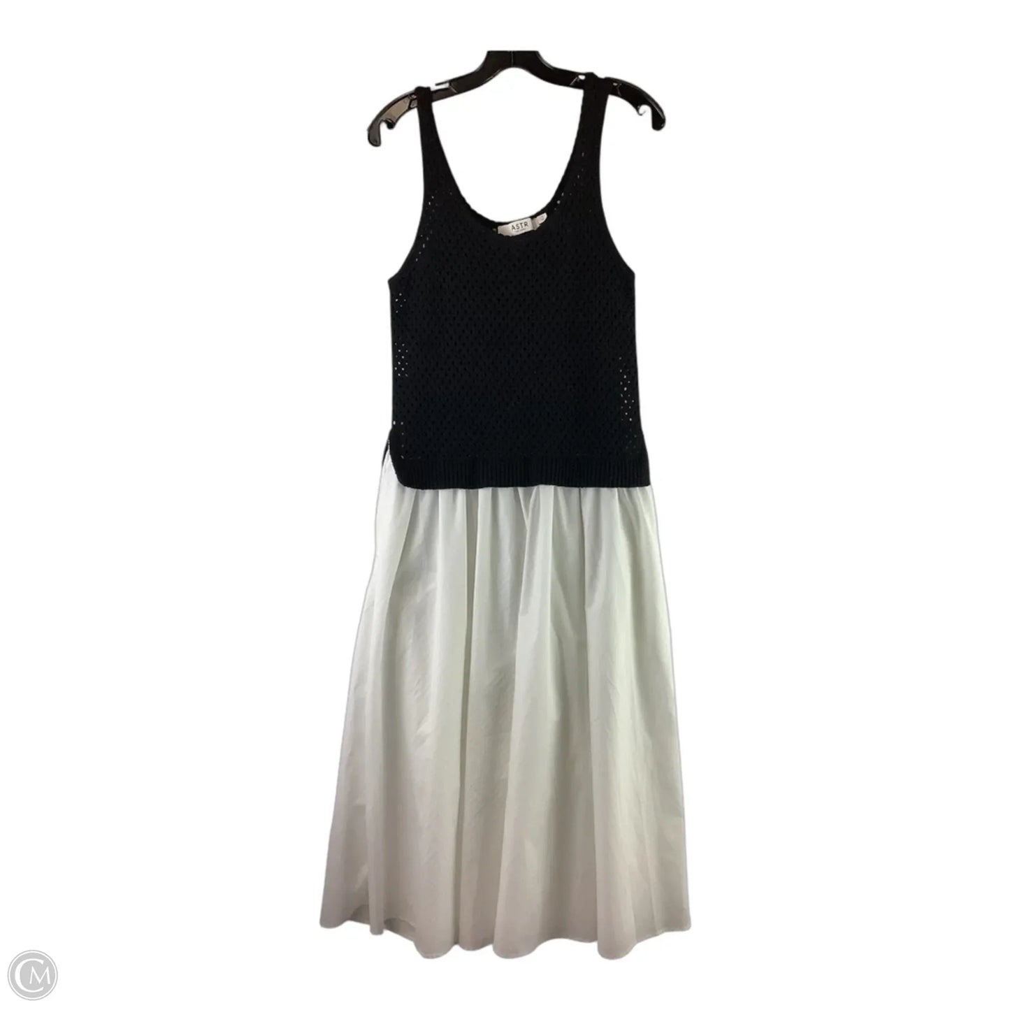 Dress Casual Maxi By Astr In Black & White, Size: M
