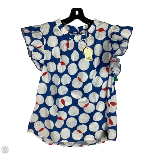 Top Short Sleeve By Jodifl In Polkadot Pattern, Size: M