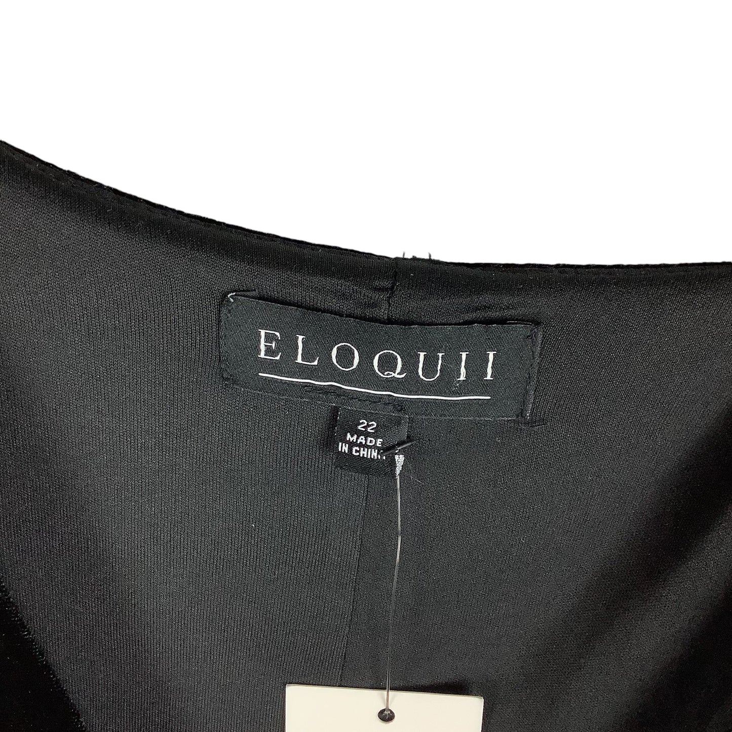 Dress Party Short By Eloquii In Black, Size: 2x (22)