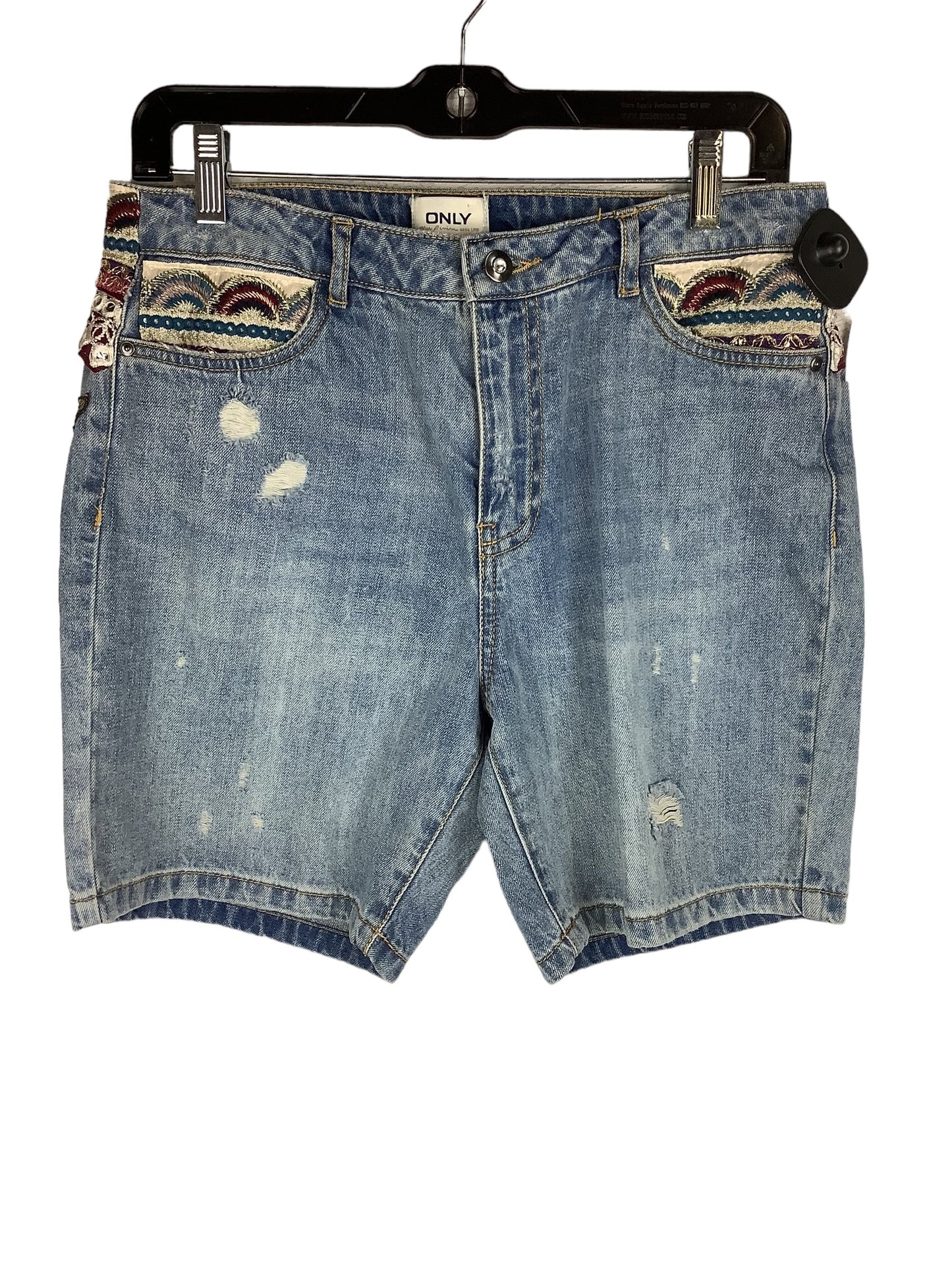 Blue Denim Shorts Clothes Mentor, Size 4