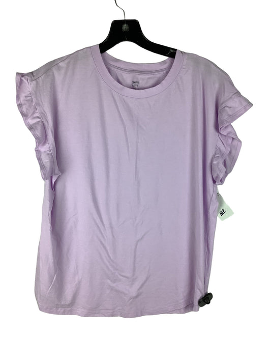 Top Short Sleeve Basic By Crown And Ivy  Size: L