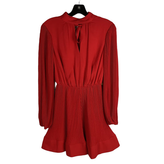 Red Dress Designer Milly, Size 0