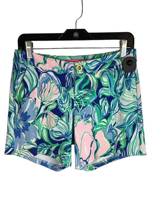Blue & Green Shorts Designer Lilly Pulitzer, Size 0