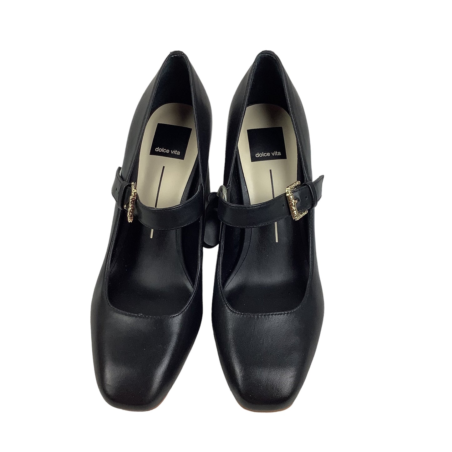 Black Shoes Heels Block Dolce Vita, Size 8.5