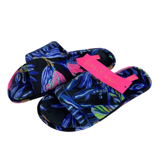Blue Slippers Designer Lilly Pulitzer Size: 5/6