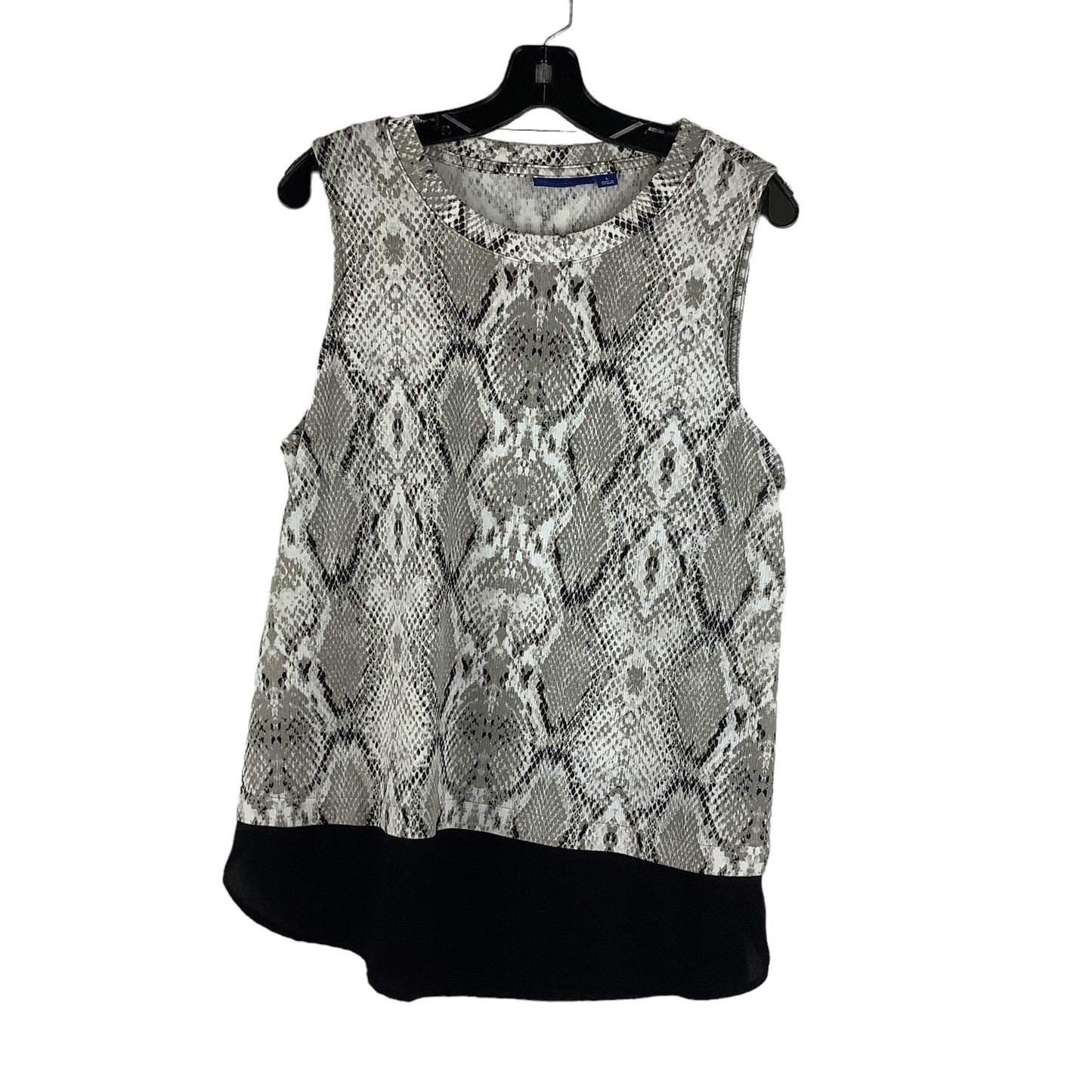 Snakeskin Print Top Sleeveless Apt 9, Size L