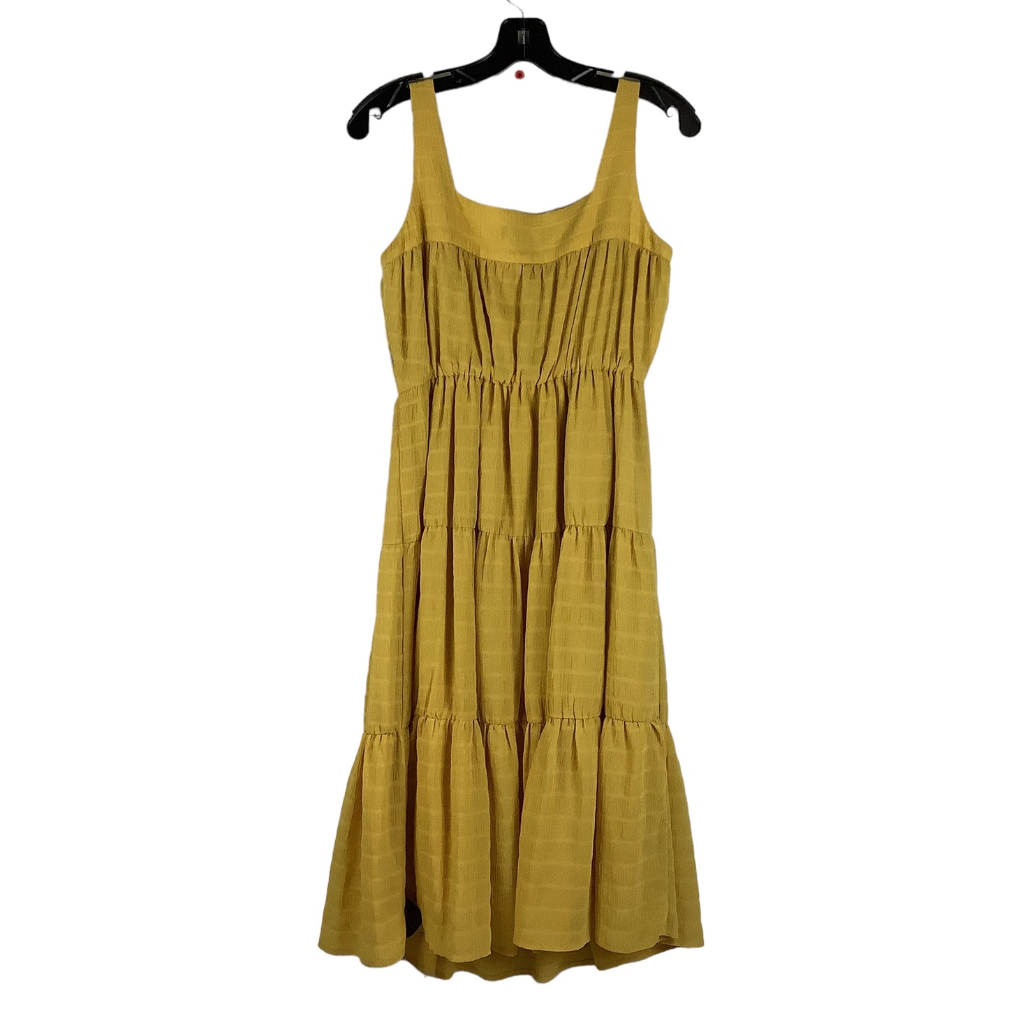 Yellow Dress Casual Midi Cmc, Size 2