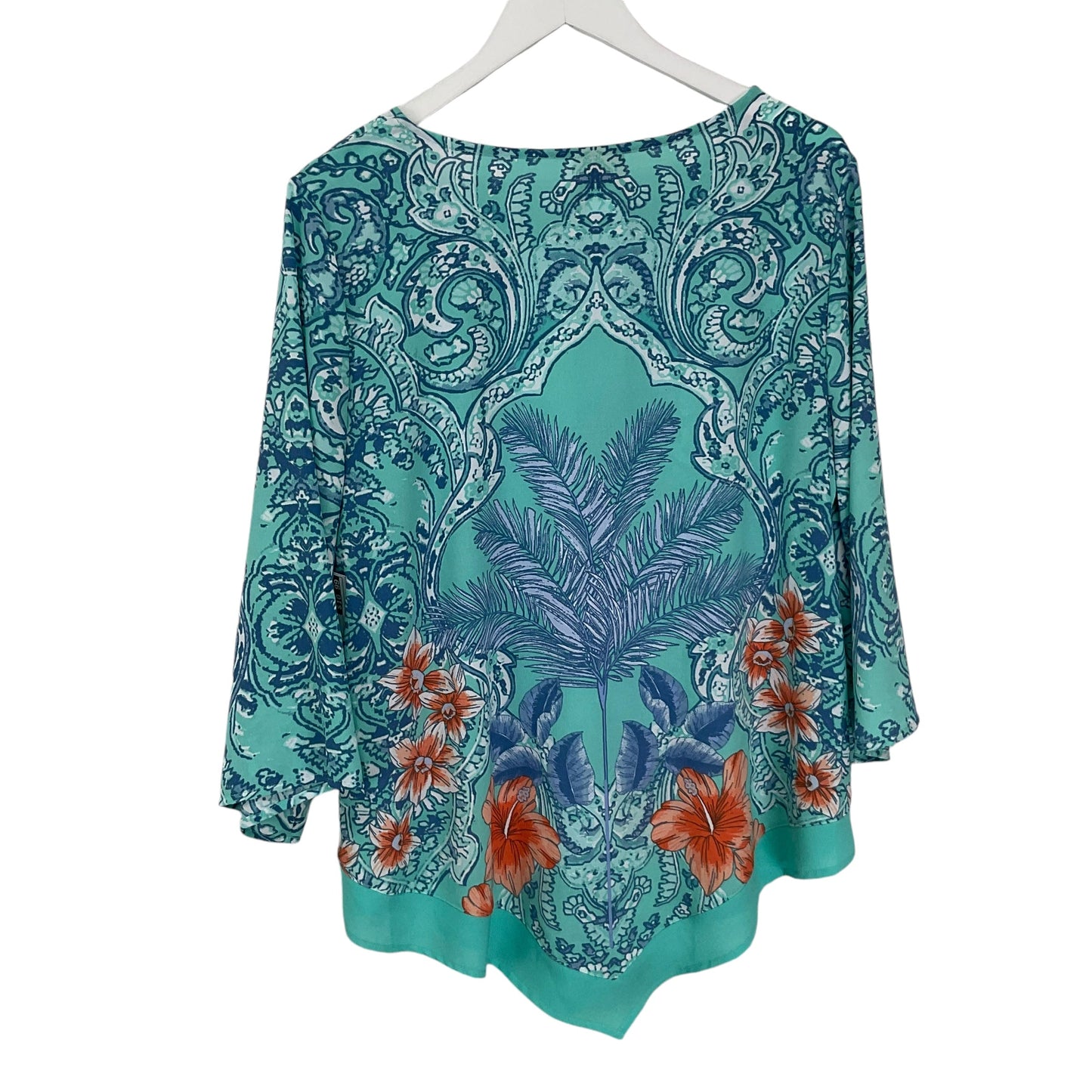 Top Long Sleeve By Ruby Rd In Blue, Size: M