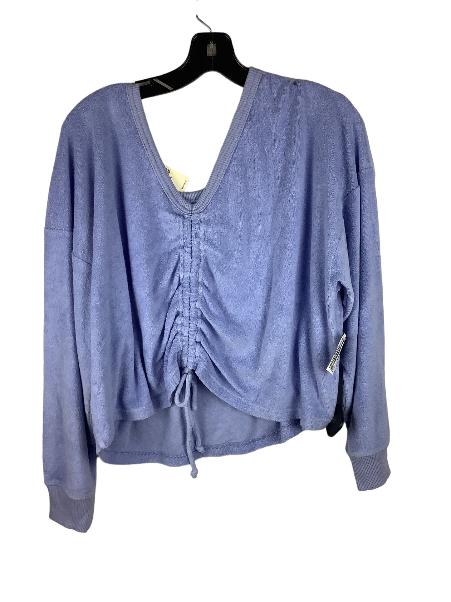 Sweatshirt Crewneck By Aerie In Blue, Size: L