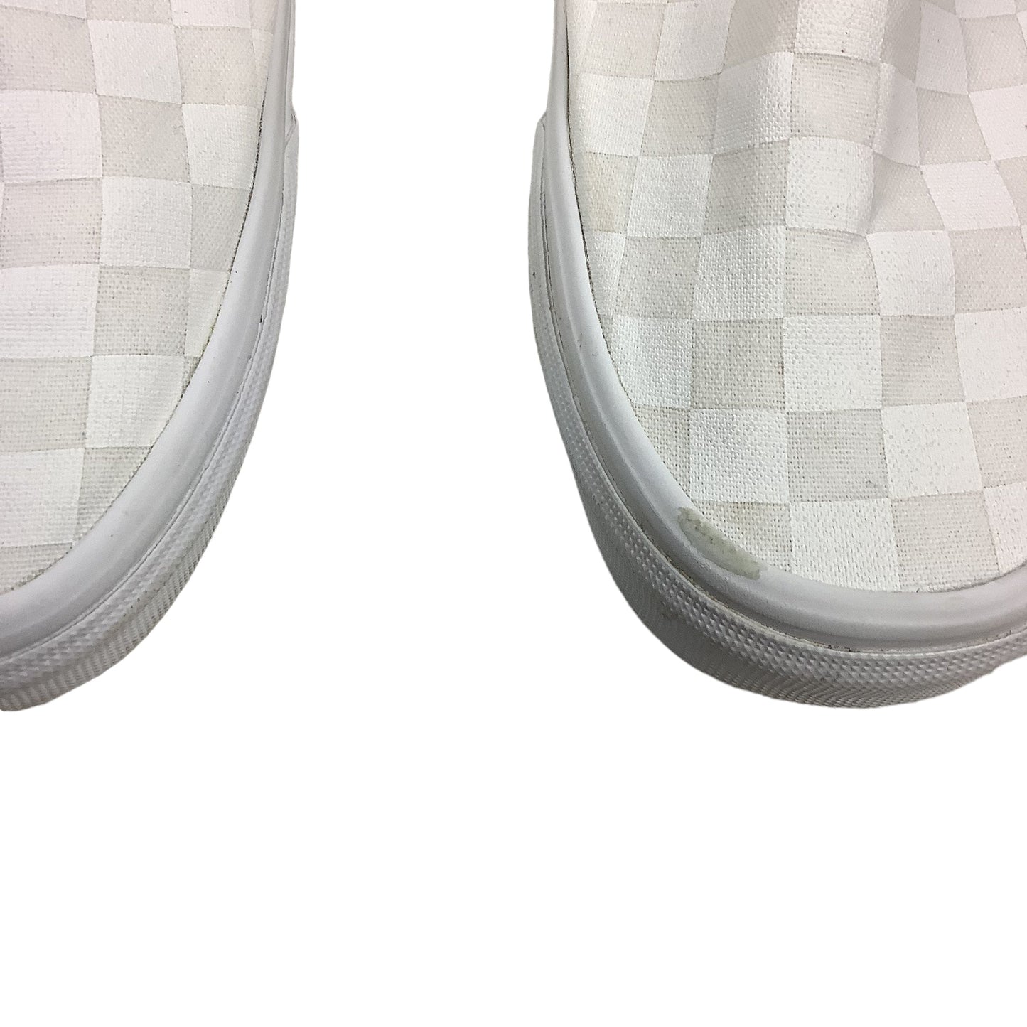 White Shoes Flats Vans, Size 9.5