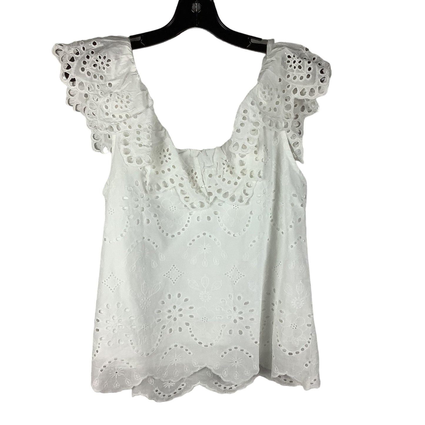 White Top Sleeveless Andree By Unit, Size S