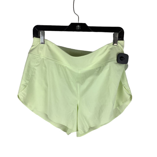 Athletic Shorts By Athleta In Yellow, Size: M