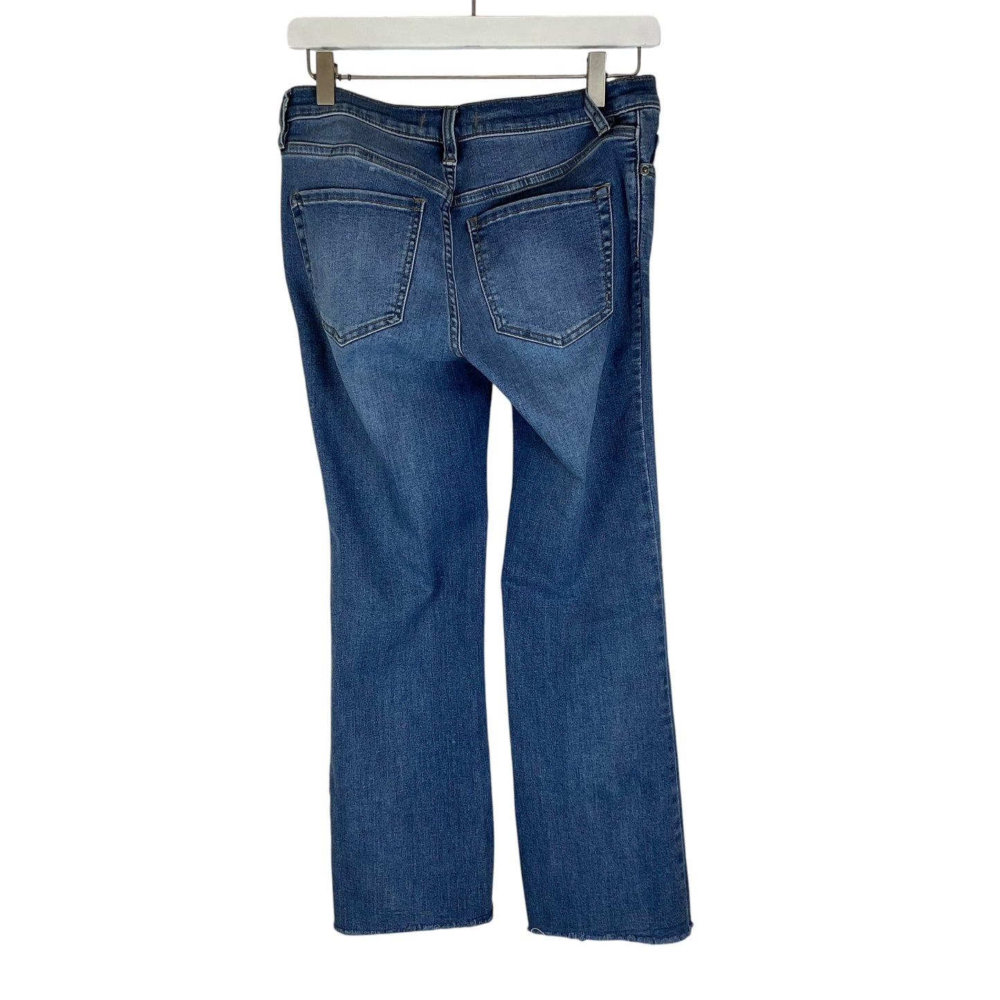 Jeans Straight By Free People In Blue Denim, Size: 2