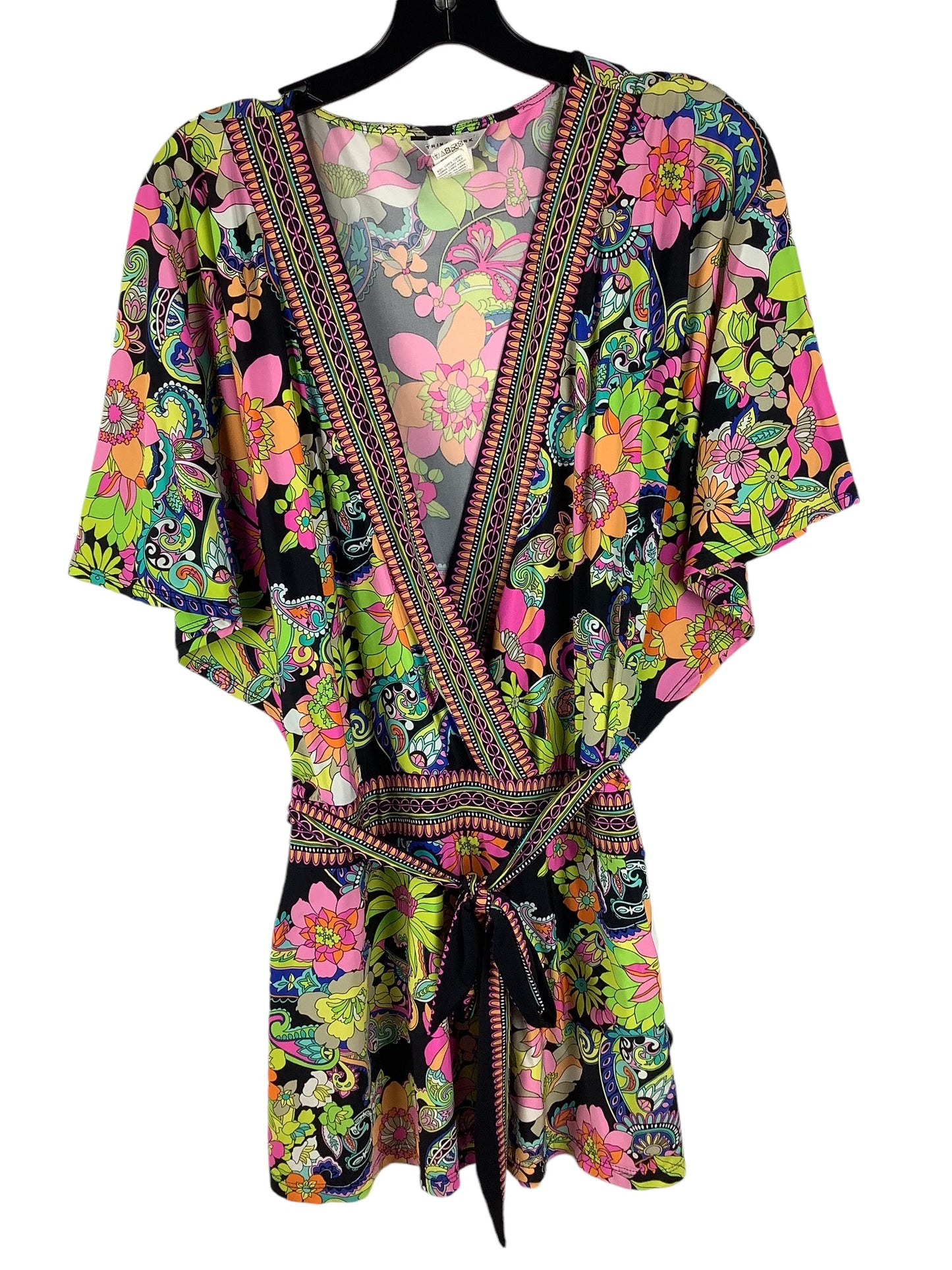 Swimwear Cover-up Designer By Trina Turk In Multi-colored, Size: M