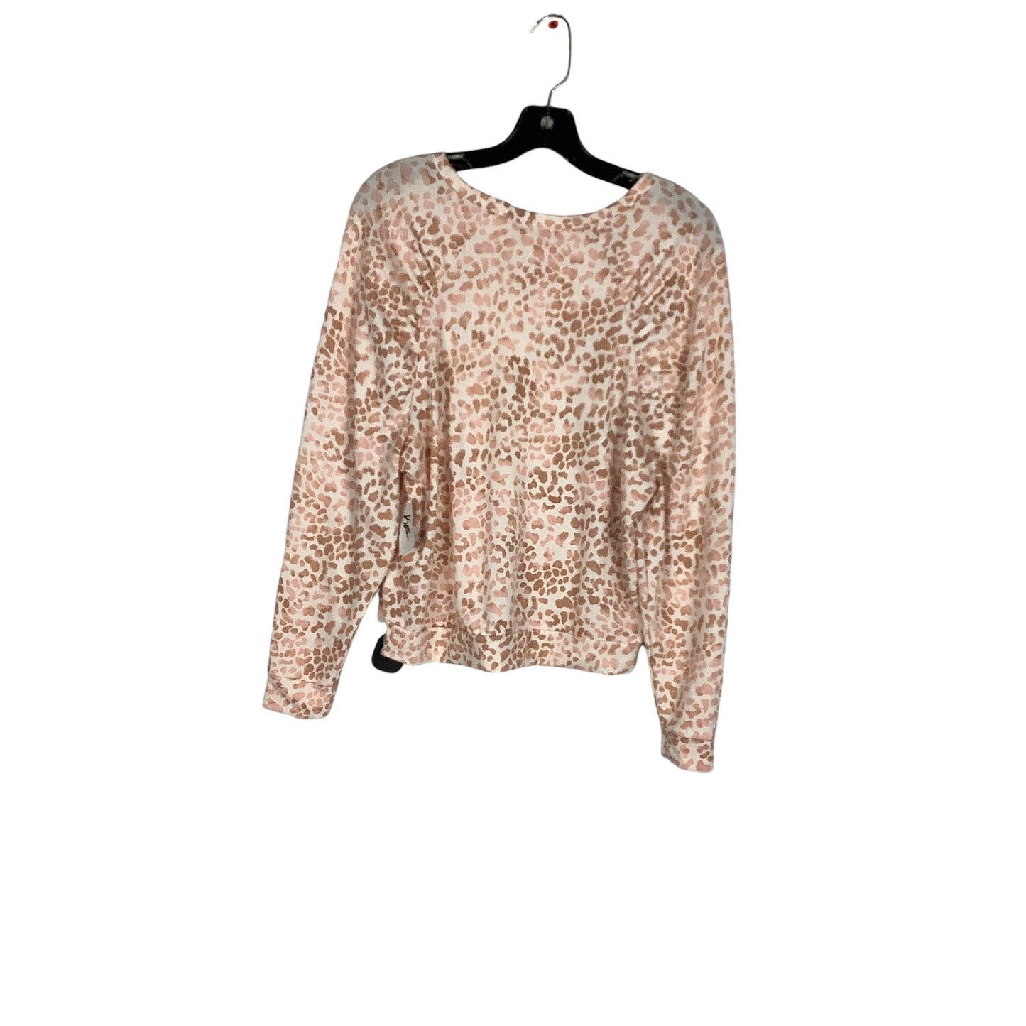 Top Long Sleeve By Entro In Animal Print, Size: S